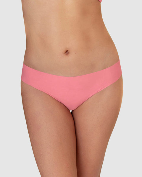 Panty tipo tanga ultraplano de aspecto invisible#color_297-rosado