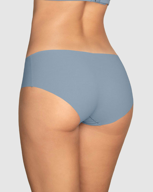 Panty hípster invisible ultraplano sin elásticos y de pocas costuras