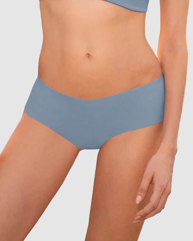 Panty hípster invisible ultraplano sin elásticos y de pocas costuras