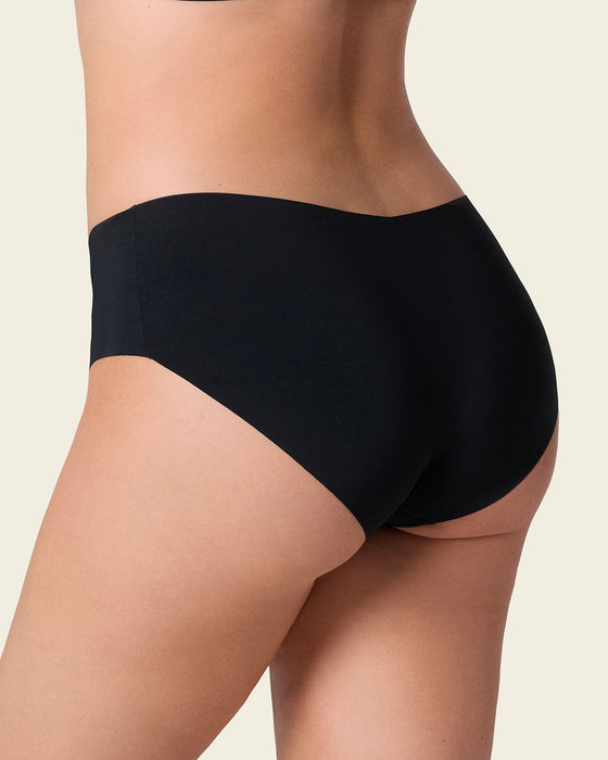 Panty hipster invisible ultraplano sin elásticos y de pocas costuras#color_785-negro