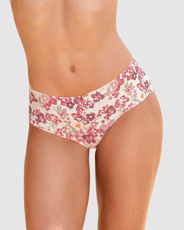Panty hípster invisible ultraplano sin elásticos y de pocas costuras
