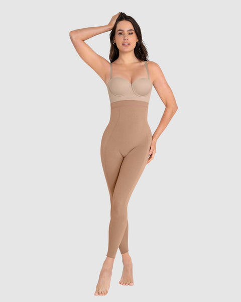 Body faja pantalón invisible con realce de glúteos#color_852-beige