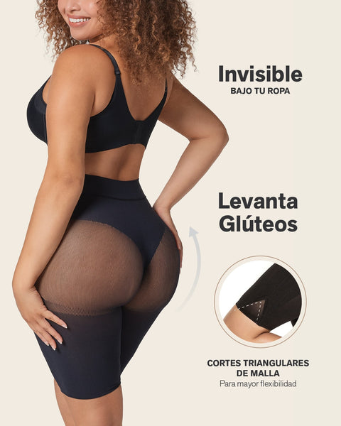 Panty faja seamless con efecto levanta colas#color_700-negro