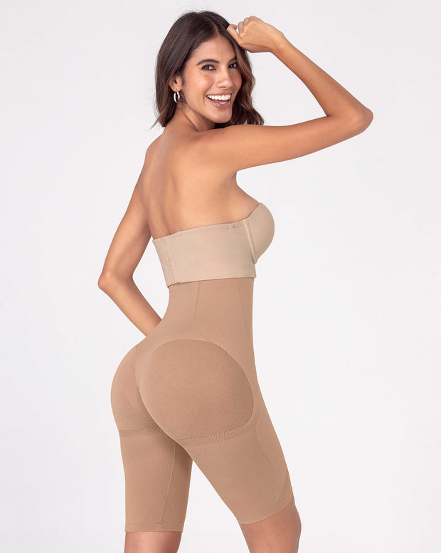 Panty faja media pierna invisible levanta cola