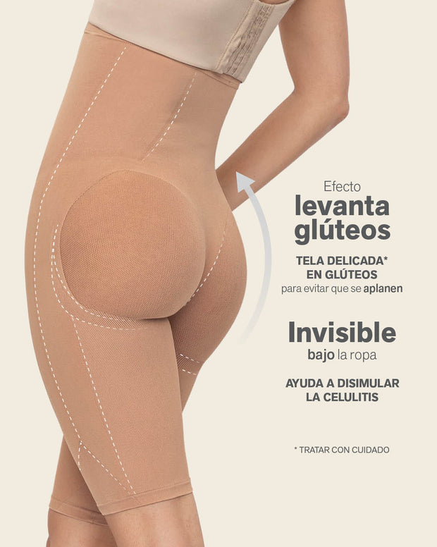 Panty faja media pierna invisible levanta cola