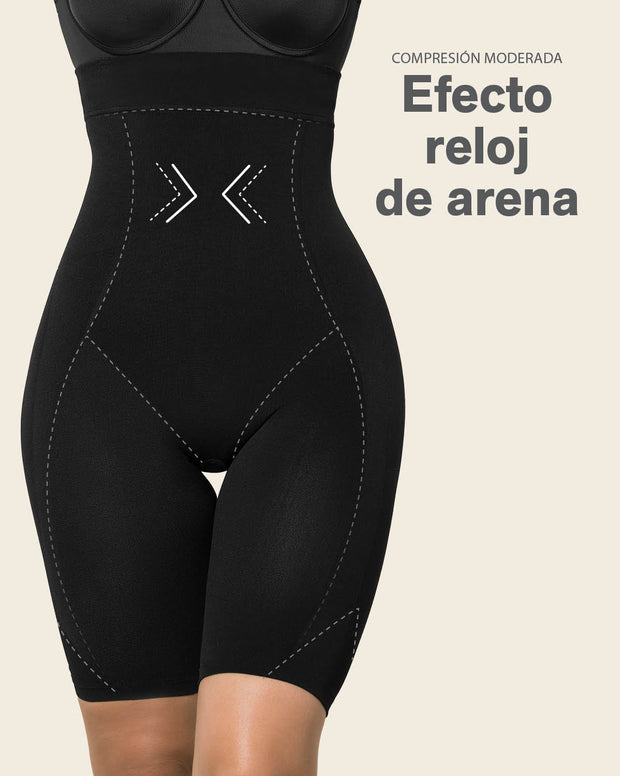 Panty faja media pierna invisible levanta cola