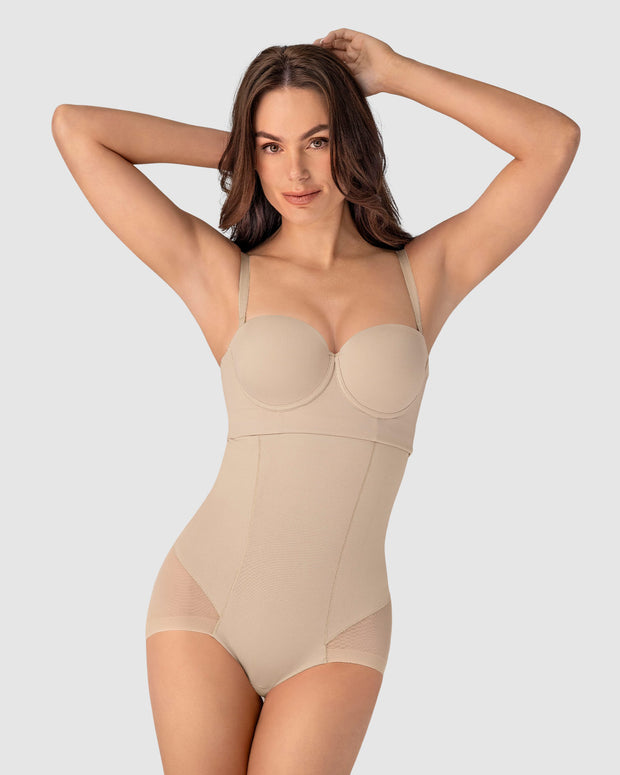 Panty faja de tiro alto y control de abdomen invisible en glúteos