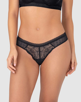 Panty tipo tanga brasilera en encaje#color_700-negro