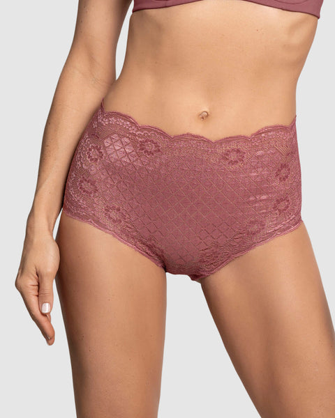 Panty clásico en encaje SmartLace#color_282-vino