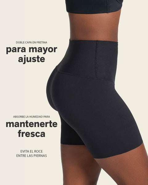 Bóxer corto con control de abdomen y cintura#color_700-negro