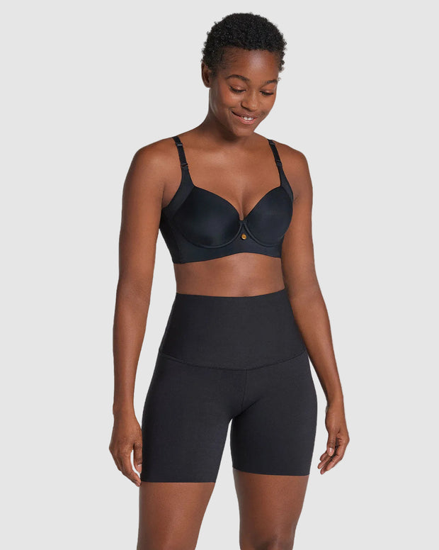 Short de control de abdomen y cintura que disimula la celulitis