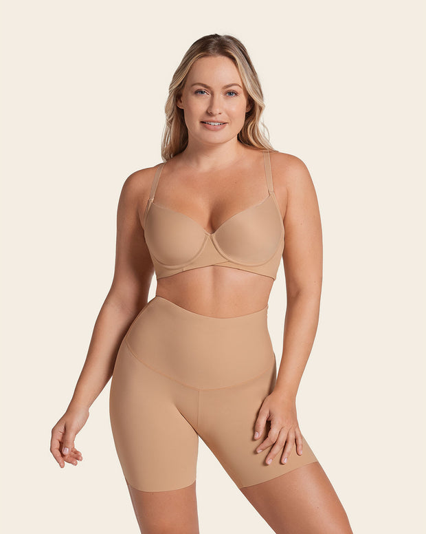 Short de control de abdomen y cintura que disimula la celulitis