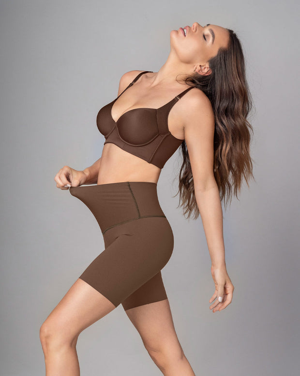 Calzoncillos moldeadores de cintura alta para mujer con control de abdomen  sin costuras moldeadores de cuerpo – Yaxa Store