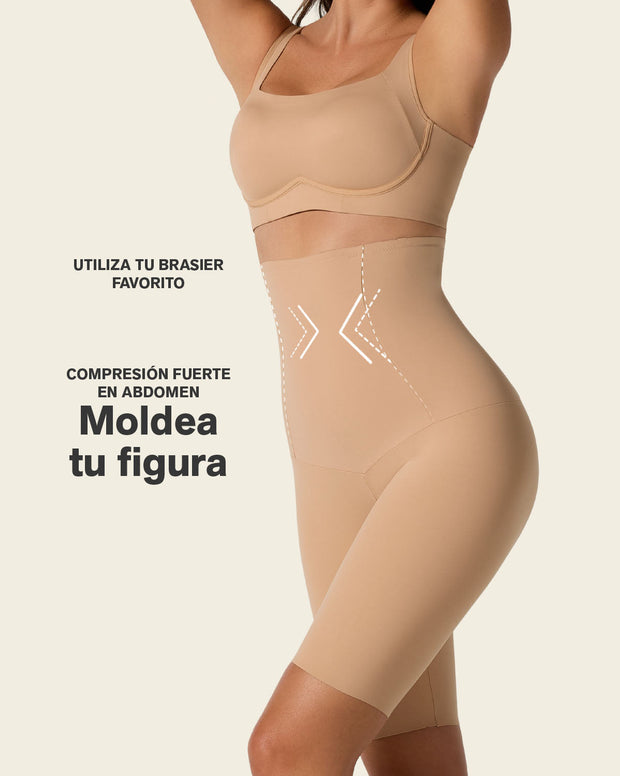 Panty faja de tiro alto con control en abdomen y cintura