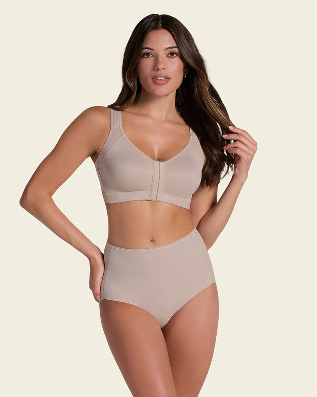Panty clásico invisible con tela inteligente sin costuras ni elásticos