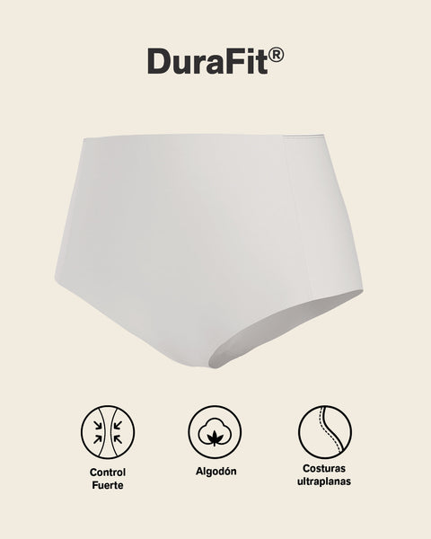 Panty clásico invisible con tela inteligente sin costuras ni elásticos#color_000-blanco