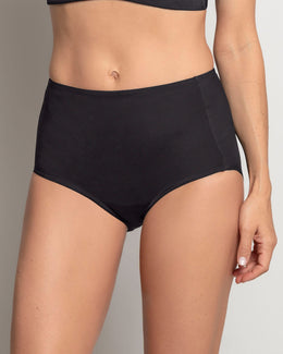 Panty clásico invisible con tela inteligente sin costuras ni elásticos#color_700-negro