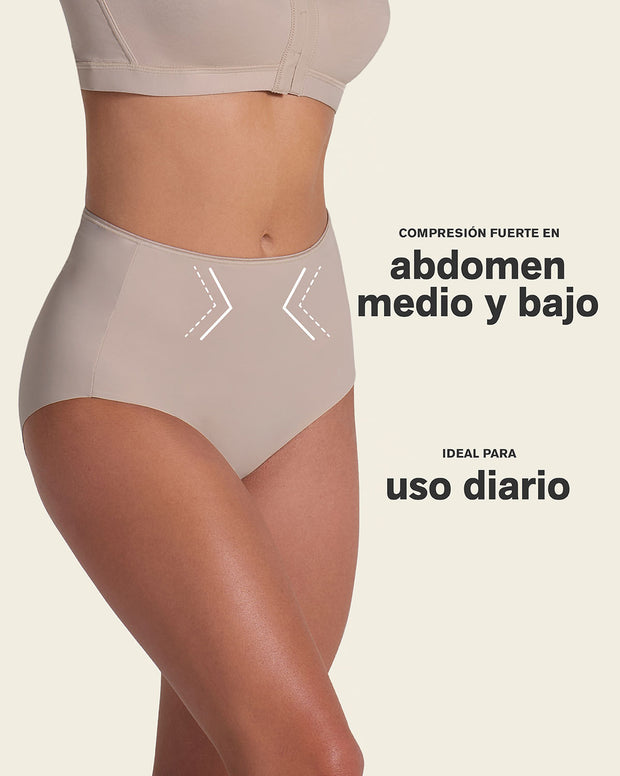 Panty clásico invisible con tela inteligente sin costuras ni elásticos