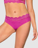 Sexy panty cachetero en tela ultraliviana con encaje#color_338-fucsia-medio
