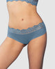 Sexy panty cachetero en tela ultraliviana con encaje comodidad total#color_915-azul-medio