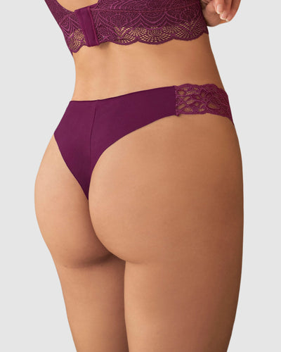 Brasilera invisible con toques de encaje en laterales#color_466-vino-tinto