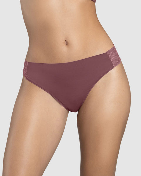 Brasilera invisible con toques de encaje en laterales#color_c09-vino-medio