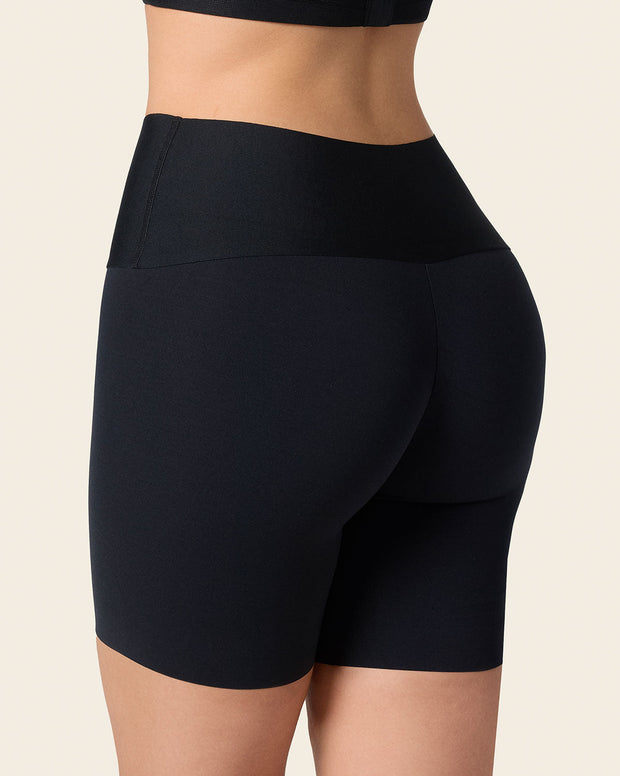 Paquete x 2 shorts de control moderado aspecto invisible con fajón antideslizante