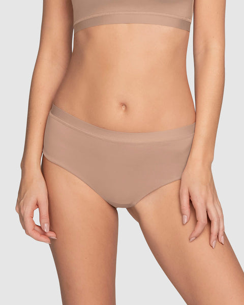 Panty cachetero invisible talla única comodidad total#color_811-habano-medio