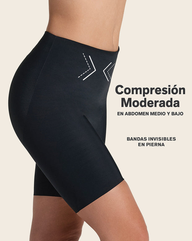 Panty short invisible de control de abdomen efecto levanta cola