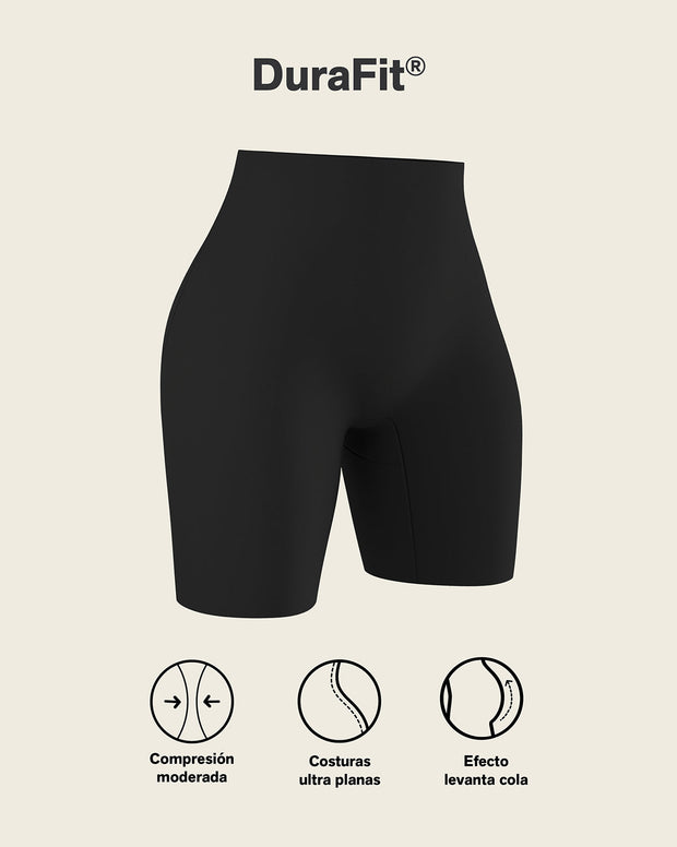 Panty short invisible de control de abdomen efecto levanta cola