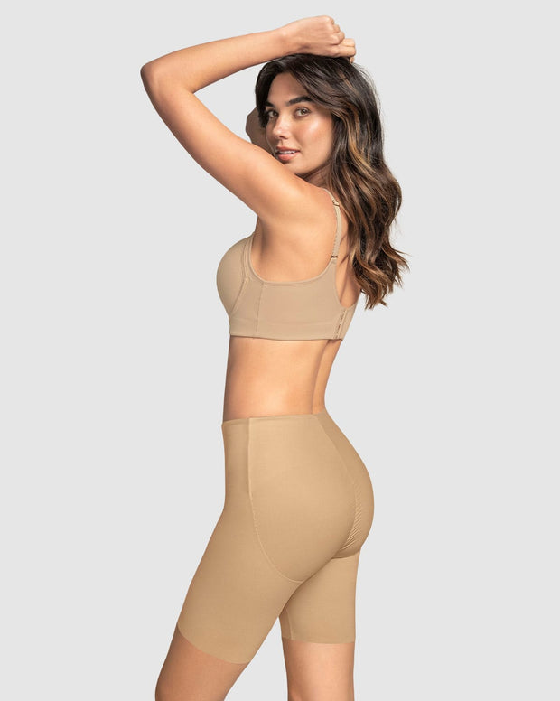 Panty short invisible de control de abdomen efecto levanta cola
