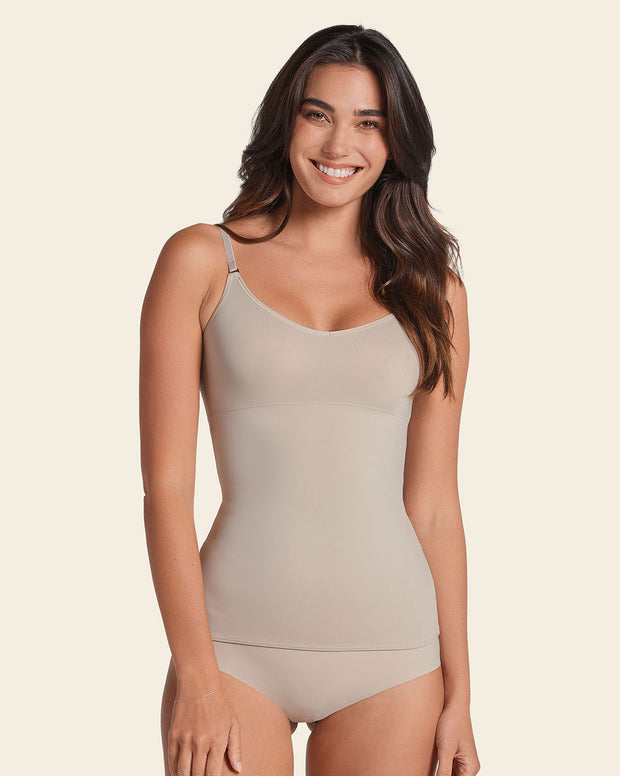 Camiseta multiusos de control de abdomen