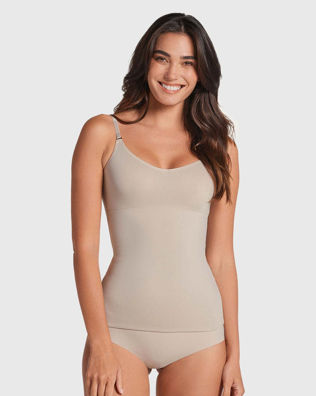 Camiseta de control de abdomen y espalda - una figura moldeada al instante