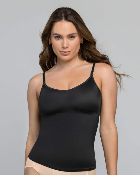 Camiseta de control de abdomen y espalda - una figura moldeada al instante#color_700-negro