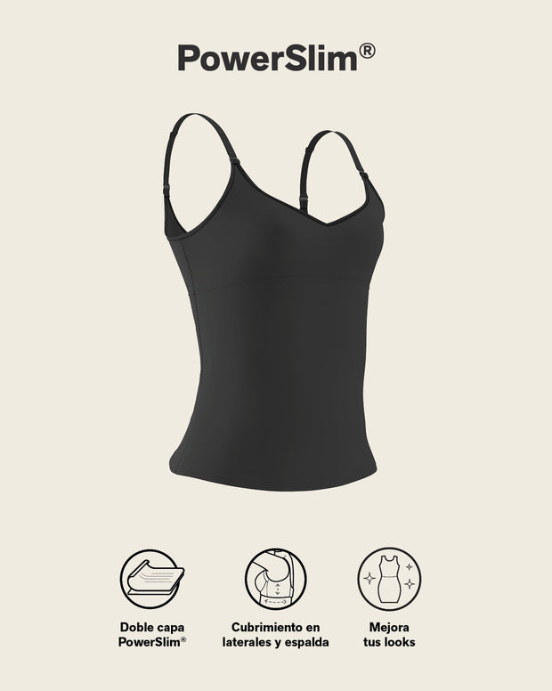 Camiseta de control de abdomen y espalda - una figura moldeada al instante