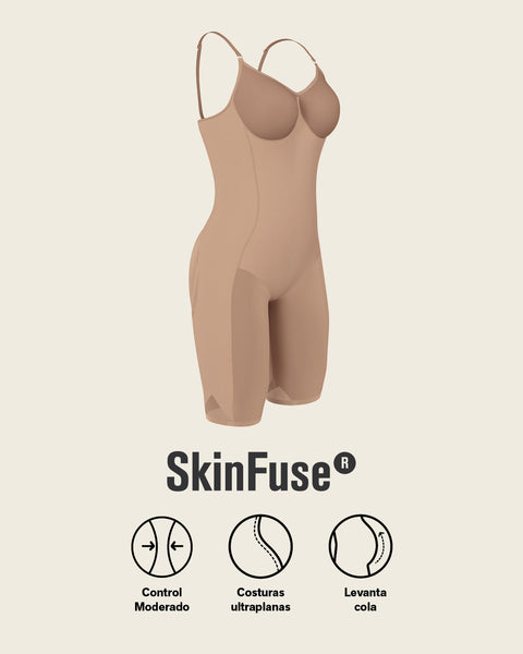 Faja body invisible de control efecto levanta cola#color_875-cafe-oscuro