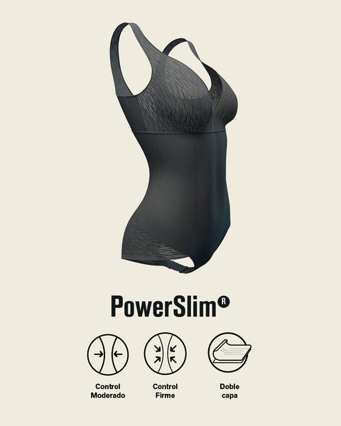 Faja tipo body con bralette incorporado con control de abdomen#color_700-negro