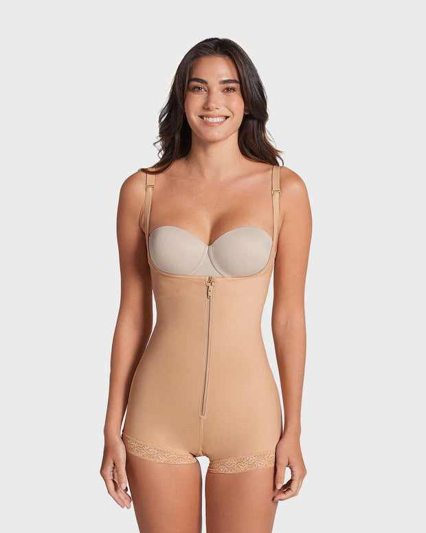 Faja estilo body de control fuerte levanta cola