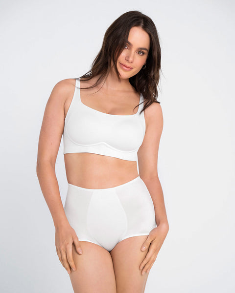 Panty faja clásico de control fuerte#color_000-blanco