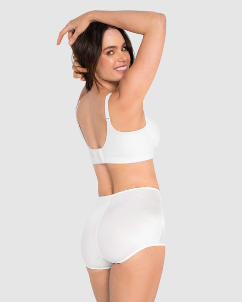 Panty faja clásico de control fuerte#color_000-blanco