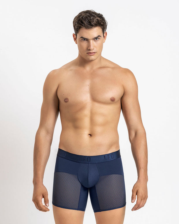 Bóxer medio de secado rápido con mallas transpirables en microfibra