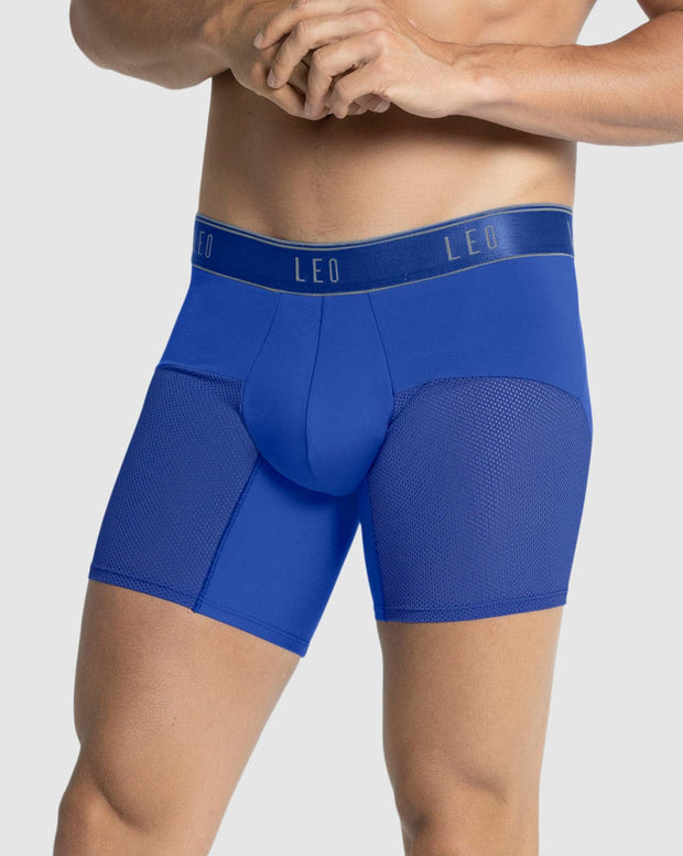 Bóxer medio de secado rápido con mallas transpirables en microfibra