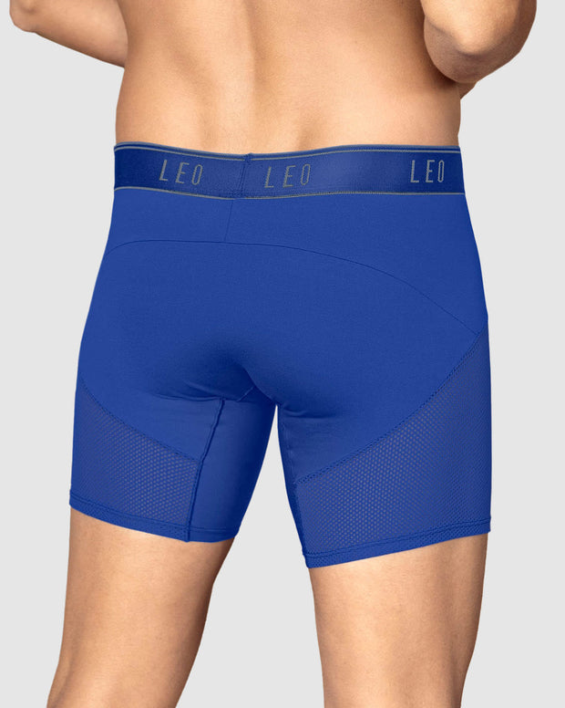 Bóxer medio de secado rápido con mallas transpirables en microfibra