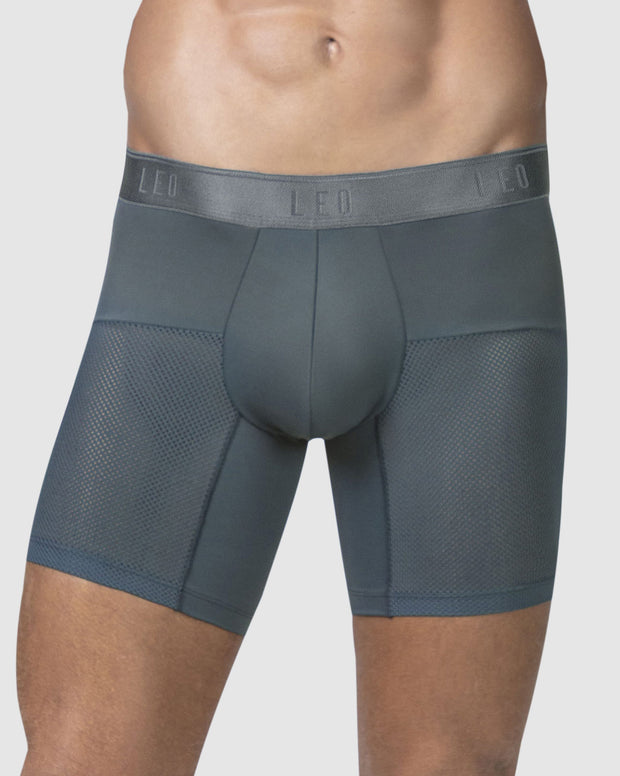 Bóxer medio de secado rápido con mallas transpirables en microfibra