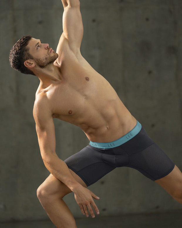 Bóxer medio de secado rápido con mallas transpirables en microfibra