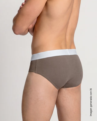 Bóxer brief de alta transpiración en microfibra ideal para uso diario#color_254-verde-elastico-blanco