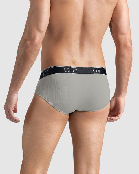 Bóxer brief de alta transpiración en microfibra ideal para uso diario#color_710-gris-claro