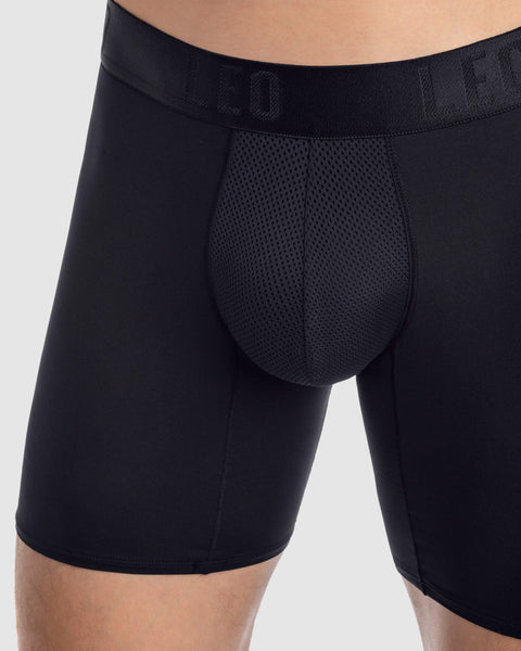 Bóxer deportivo con bolsillo lateral en microfibra#color_700-negro