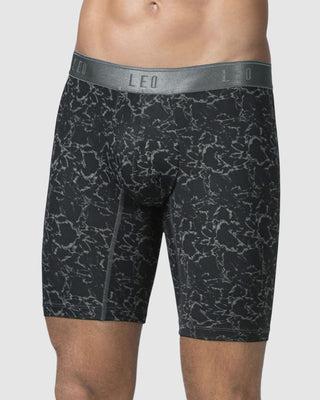 Bóxer largo en microfibra con diseño ergonómico#color_723-gris-estampados