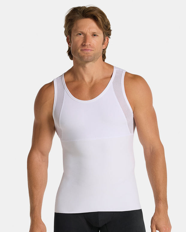 Camiseta manga sisa de compresión fuerte ideal para uso diario en algodón elástico